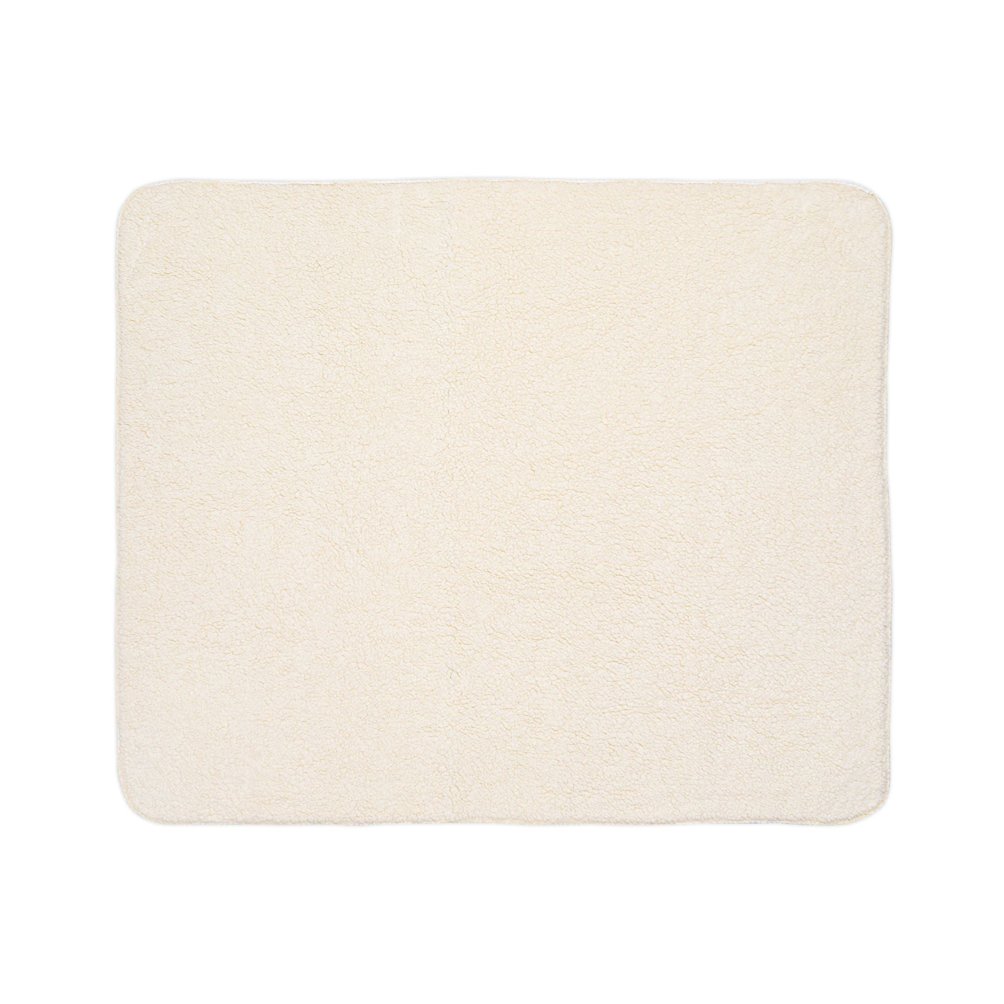 Millefleur Fleece Sherpa Throw Blanket