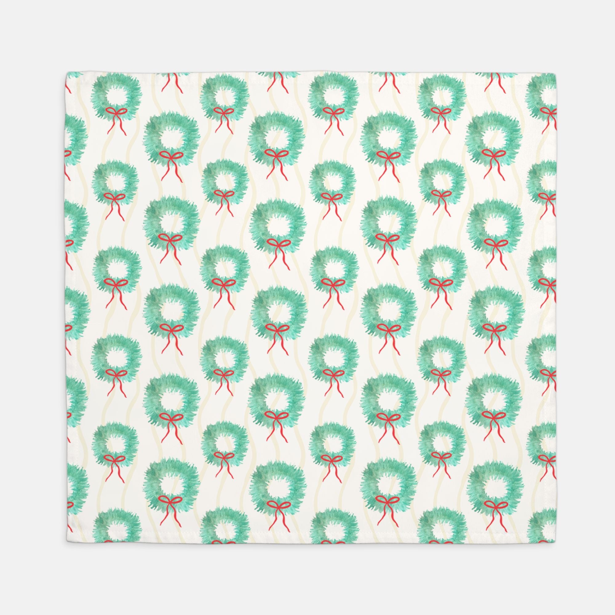 Front Door Wreath Cloth Napkins  (2PK)