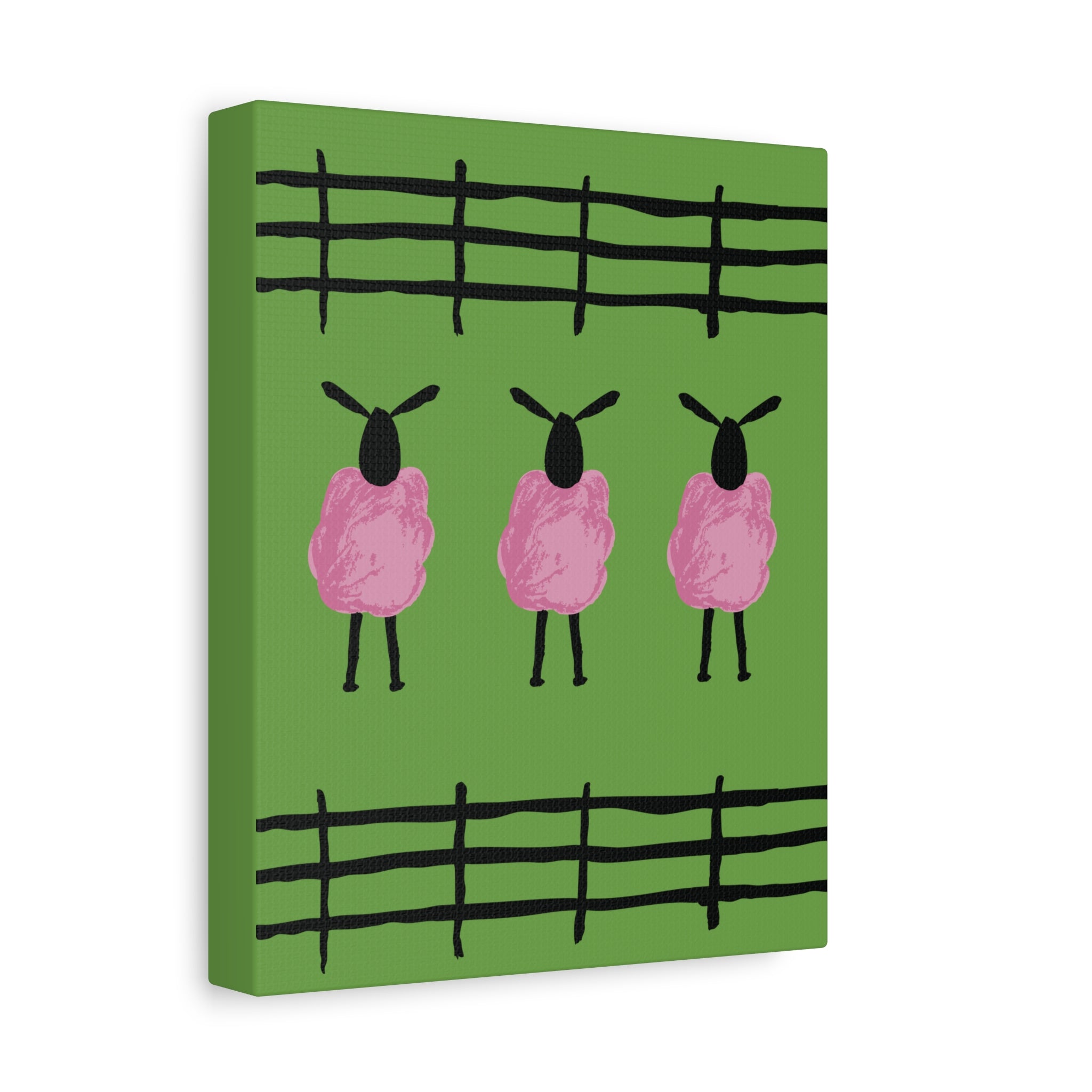 Sheep Matte Canvas, Stretched, 1.25"