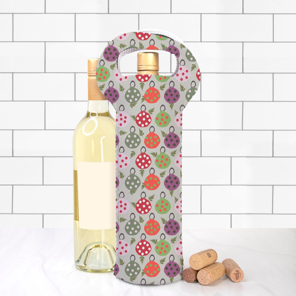 Christmas Spirit Wine Tote