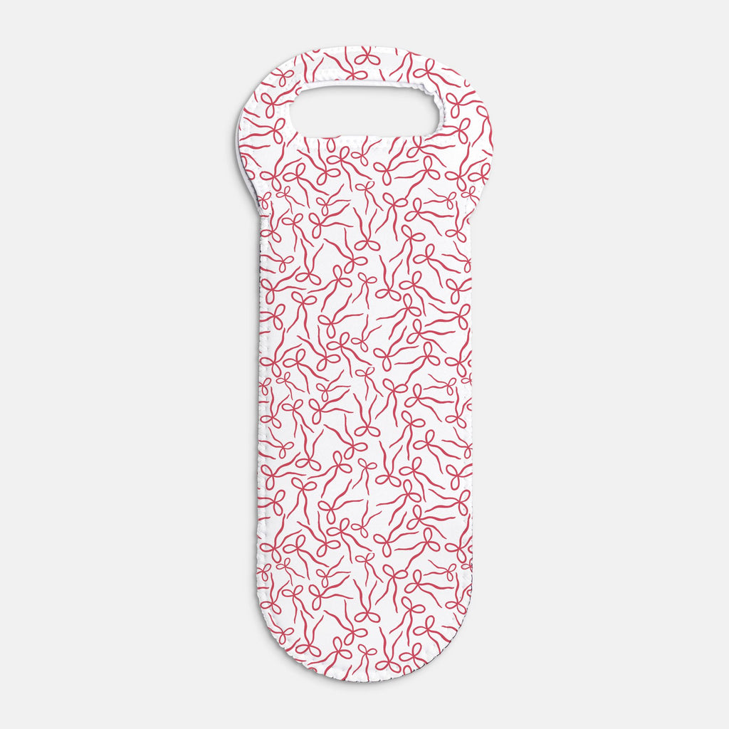 Tied with Joy red Wine Tote