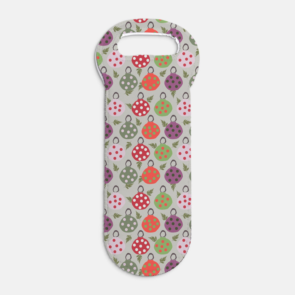 Christmas Spirit Wine Tote