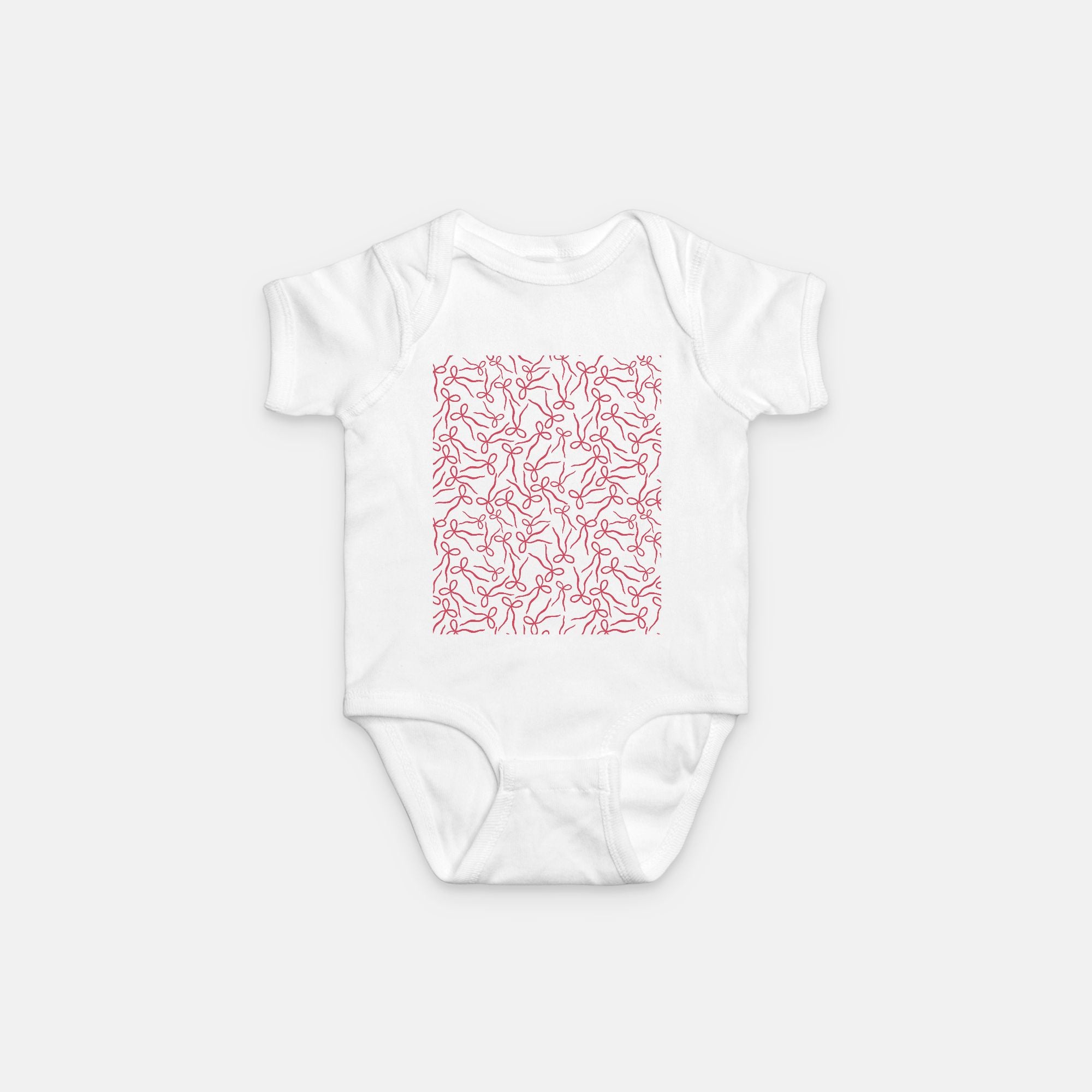 Tied with Joy red Baby One Piece Rabbit Skins 4400