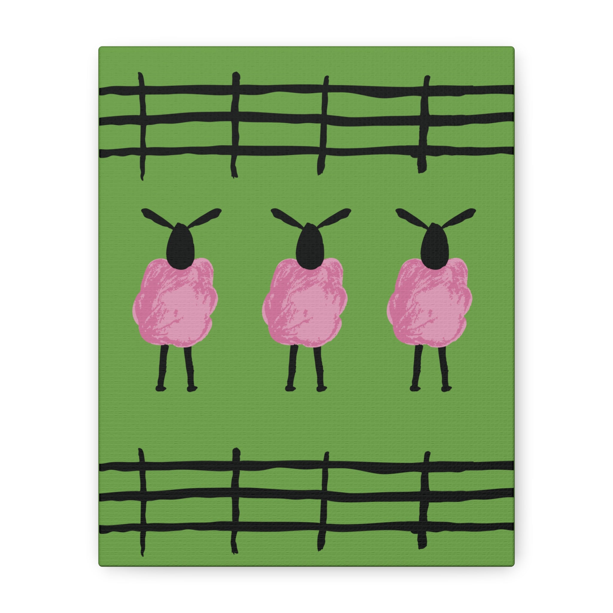Sheep Matte Canvas, Stretched, 1.25"