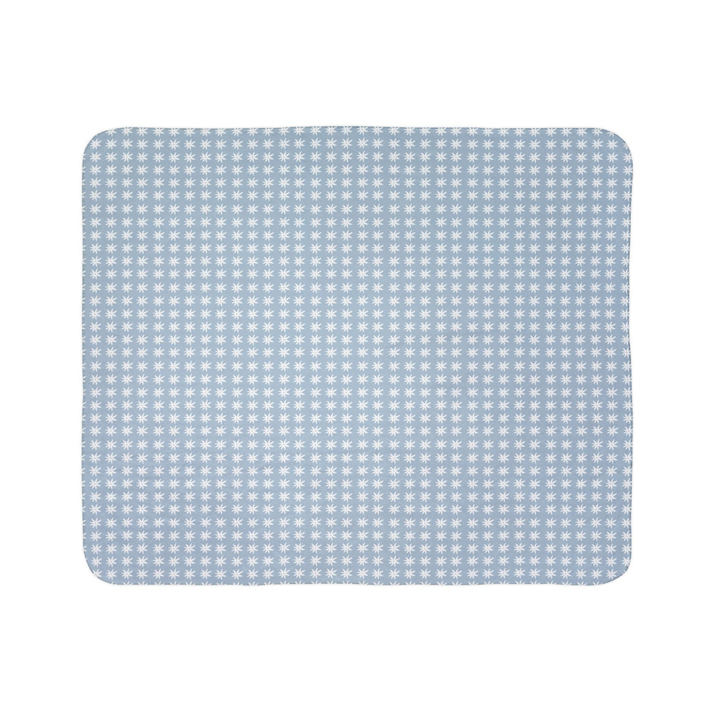Millefleur Fleece Sherpa Throw Blanket