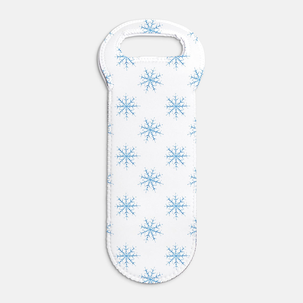 Let It Snow Wine Tote