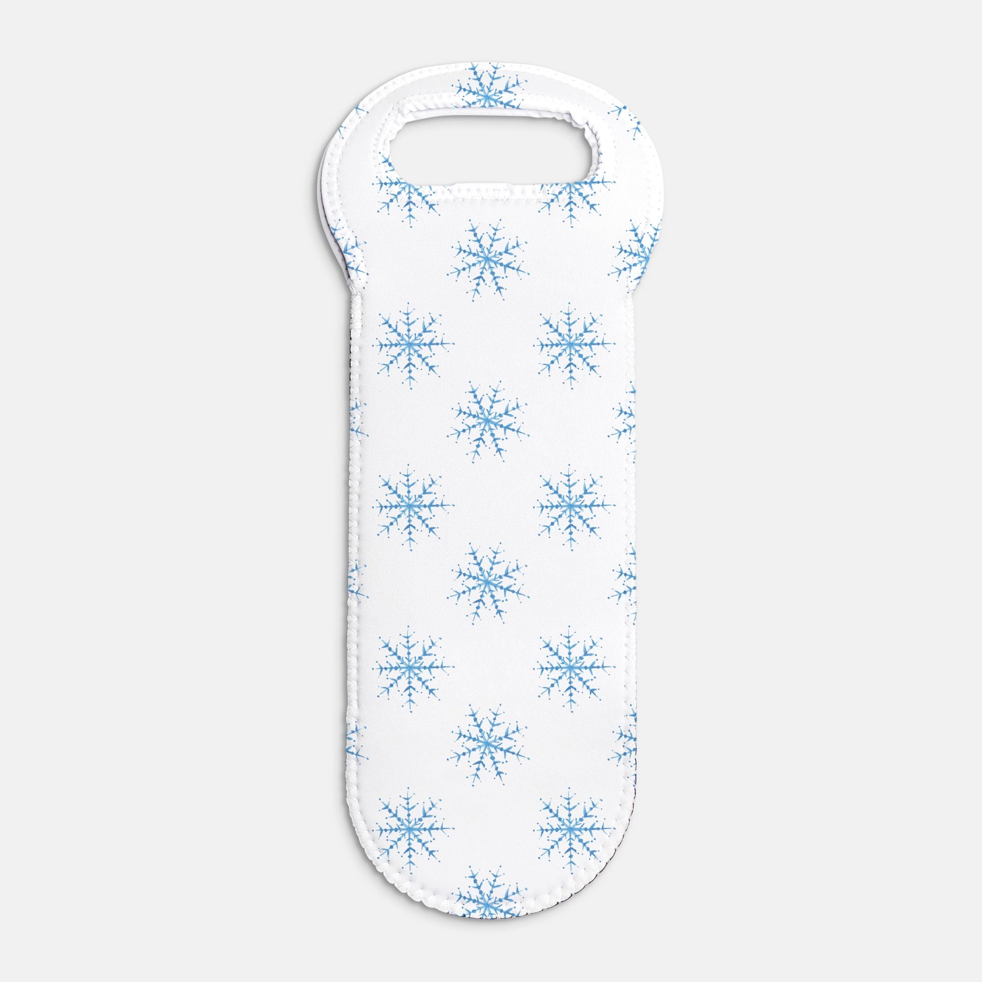 Let It Snow Wine Tote